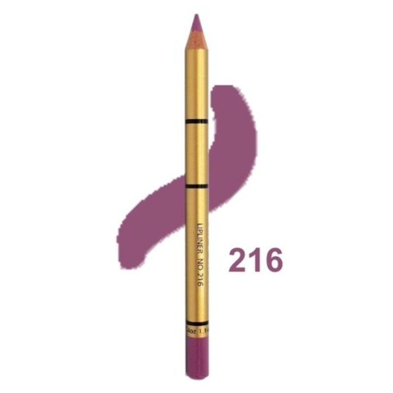 Impala Brooklin Lip Liner No216 Aubergine Pastel – Μολύβι Χειλιών  - Image 2