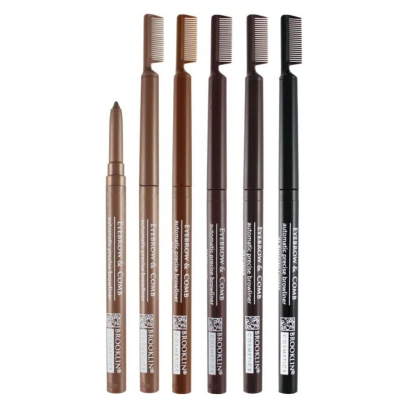 Impala Brooklin Eyebrow and Comb Automatic Precise Browliner No03 Walnut - Image 4