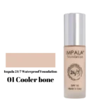 Impala Waterproof Foundation 24/7 SPF15 No01 - Cool Bone 30ml