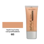 Impala Long Lasting Waterproof Foundation με Κολλαγόνο, Βιταμίνη Ε και Φίλτρα UV No03