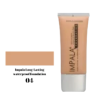 Impala Long Lasting Waterproof Foundation με Κολλαγόνο, Βιταμίνη Ε και Φίλτρα UV No04
