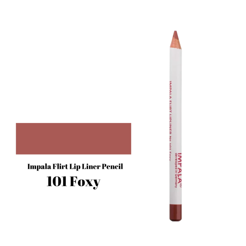 Impala Flirt Lip Liner No101 – Foxy | Ματ Μολύβι Χειλιών με Βιταμίνη Ε