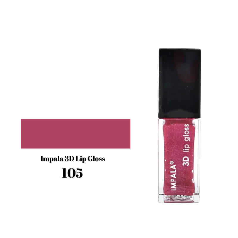 Impala 3D Lip Gloss No105 – Γυαλιστερό Lip Gloss με 3D Λάμψη