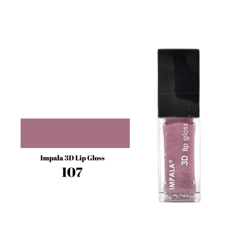 Impala 3D Lip Gloss No107 – Γυαλιστερό Lip Gloss με 3D Λάμψη