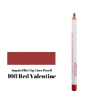  Impala Flirt Lip Liner No108 – Red Valentine| Ματ Μολύβι Χειλιών με Βιταμίνη Ε
