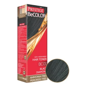 PRESTIGE BeColor Semi-Permanent Hair Toner 100ml – Ημιμόνιμη Κρέμα Ρεφλέ Χωρίς Αμμωνία & PPD για Λαμπερό, Φυσικό Χρώμα