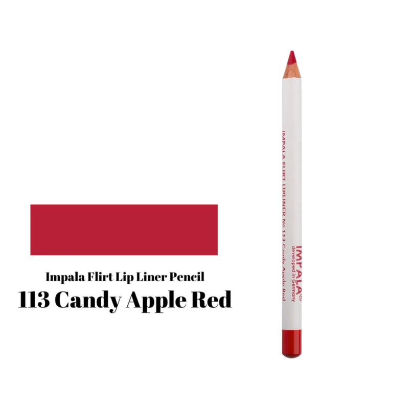 Impala Flirt Lip Liner No113 – Candy Apple Red| Ματ Μολύβι Χειλιών με Βιταμίνη Ε