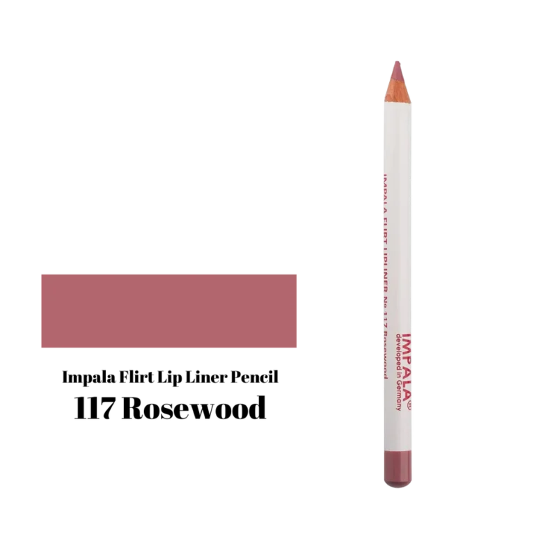 Impala Flirt Lip Liner No117 – Rosewood | Ματ Μολύβι Χειλιών με Βιταμίνη Ε