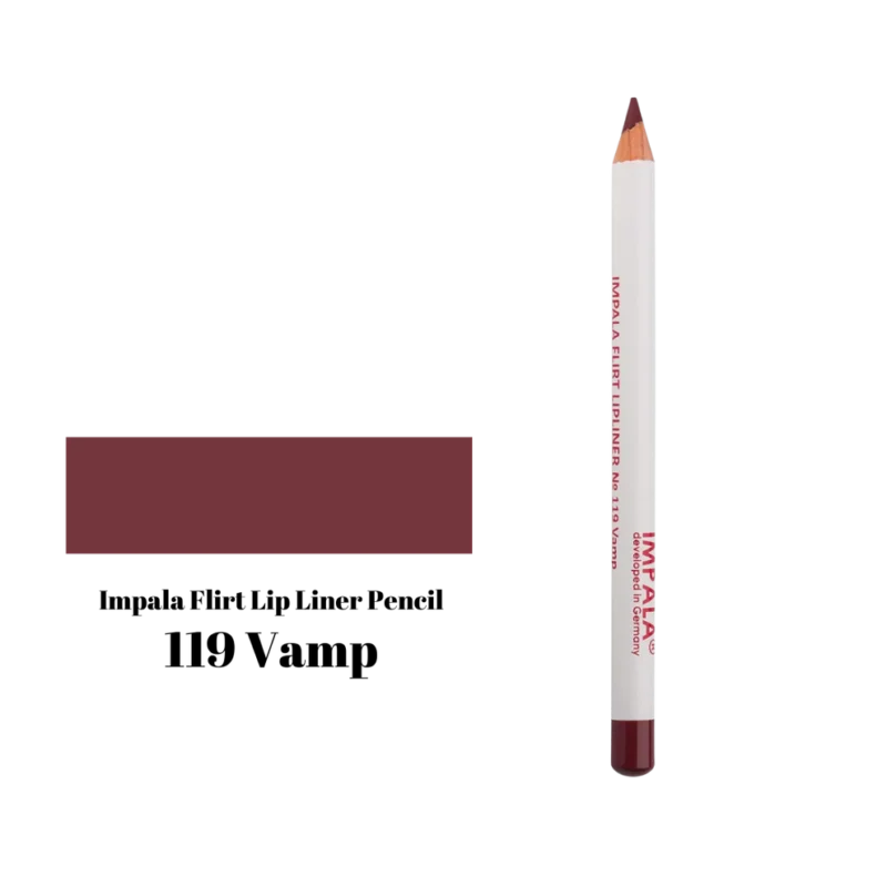 Impala Flirt Lip Liner No119 – Vamp| Ματ Μολύβι Χειλιών με Βιταμίνη Ε