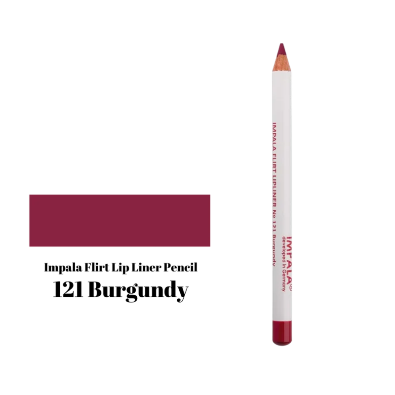 Impala Flirt Lip Liner No121 – Burgundy| Ματ Μολύβι Χειλιών με Βιταμίνη Ε