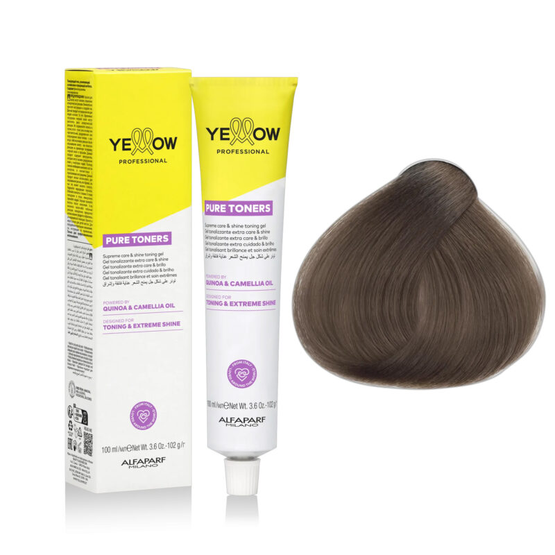 Yellow Professional Pure Toners 100 ml - Ρεφλέ Τόνερ Τζέλ Χωρίς Αμμωνία - Image 7