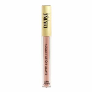 Divine Lux Matte Liquid Lipstick No.21 – Ματ Κραγιόν Υγρής Μορφής με Μακρά Διάρκεια & Βελούδινο Φινίρισμα