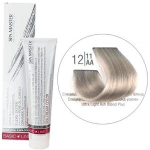 12/11AA Special light very ashen blonde SPA Cream Color Professional coloring for hair