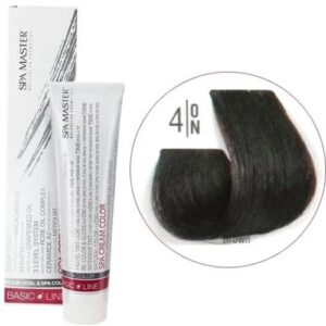 4/ON Brown hair SPA Cream Color Professional coloring for hair