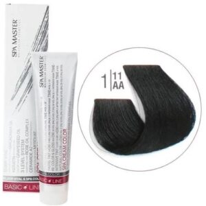 1/11AA Blue-Black SPA Cream Color Professional coloring for hair