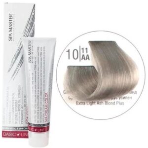 10/11AA Ultralight very ashen blonde SPA Cream Color Professional coloring for hair