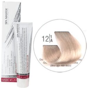 12/1A Special light ashen blonde SPA Cream Color Professional coloring for hair