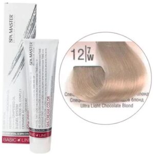 12/7W Special light brown blonde SPA Cream Color Professional coloring for hair