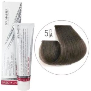 5/1A Bright ashen brown hair SPA Cream Color Professional coloring for hair