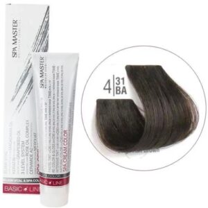 4/31BA Cold beige brown hair SPA Cream Color Professional coloring for hair