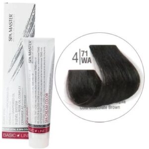 4/71WA Cold brown brown hair SPA Cream Color Professional coloring for hair