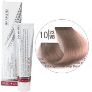 10/23VB Ultralight pearl beige blonde SPA Cream Color Professional coloring for hair
