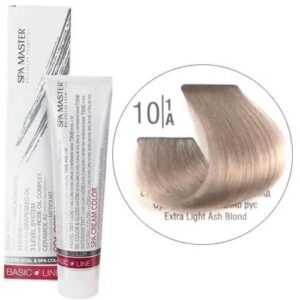 10/1A Ultralight ashen blonde SPA Cream Color Professional coloring for hair