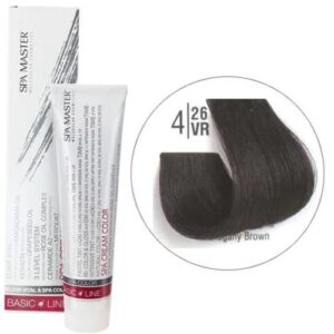 4/26VR Mahogany brown hair SPA Cream Color Professional coloring for hair