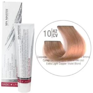 10/42CV Ultralight copper pearl blonde SPA Cream Color Professional coloring for hair