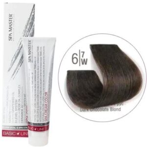 6/7W Dark brown blonde SPA Cream Color Professional coloring for hair