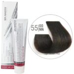 55/OONN Light brown haired enhanced SPA Cream Color Professional coloring for hair