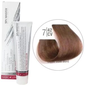 7/42CV Copper pearl blonde SPA Cream Color Professional coloring for hair
