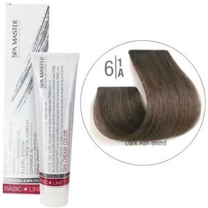 6/1A Dark ashen blonde SPA Cream Color Professional coloring for hair