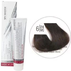 6/24VC Dark pearl copper blonde SPA Cream Color Professional coloring for hair