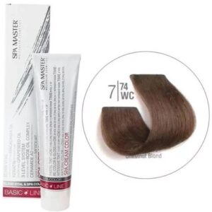 7/74WC Chestnut blonde SPA Cream Color Professional coloring for hair