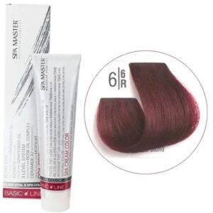 6/6R Dark red blonde SPA Cream Color Professional coloring for hair