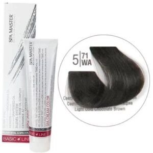 5/71WA Light cold brown brown hair SPA Cream Color Professional coloring for hair