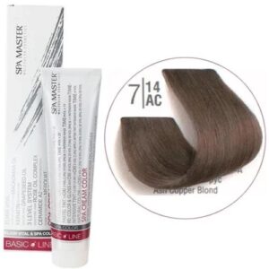 7/14АС Cold chocolate blonde SPA Cream Color Professional coloring for hair