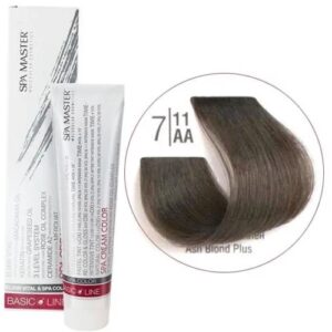 7/11AA Very ashen blonde SPA Cream Color Professional coloring for hair
