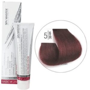 5/6R red Light brown hair SPA Cream Color Professional coloring for hair