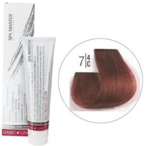 7/4C Copper blonde SPA Cream Color Professional coloring for hair