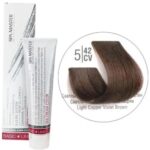 5/42CV Light copper pearl brown hair SPA Cream Color Professional coloring for hair