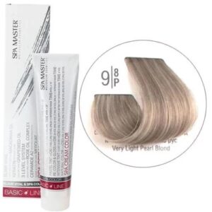 9/8P Very light pearly blonde SPA Cream Color Professional coloring for hair