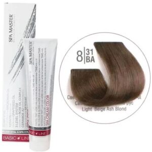 8/31BA Bright cold beige blonde SPA Cream Color Professional coloring for hair