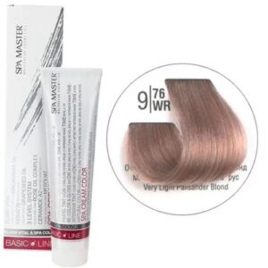 9/76WR Very light palisander blonde SPA Cream Color Professional coloring for hair