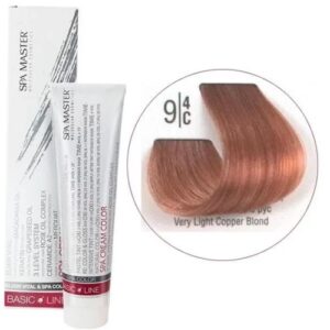 9/4C Very light copper blonde SPA Cream Color Professional coloring for hair