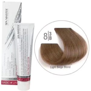 8/3B Bright beige blonde SPA Cream Color Professional coloring for hair