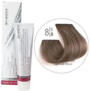 8/1A Bright ashen blonde SPA Cream Color Professional coloring for hair