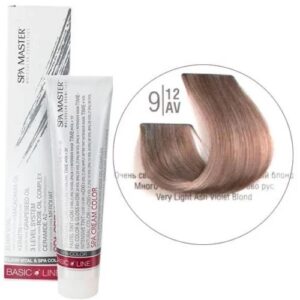9/12AV Very light cold pearl blonde SPA Cream Color Professional coloring for hair