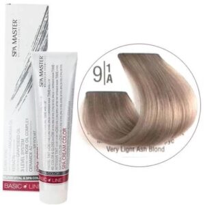 9/1A Very light ashen blonde SPA Cream Color Professional coloring for hair